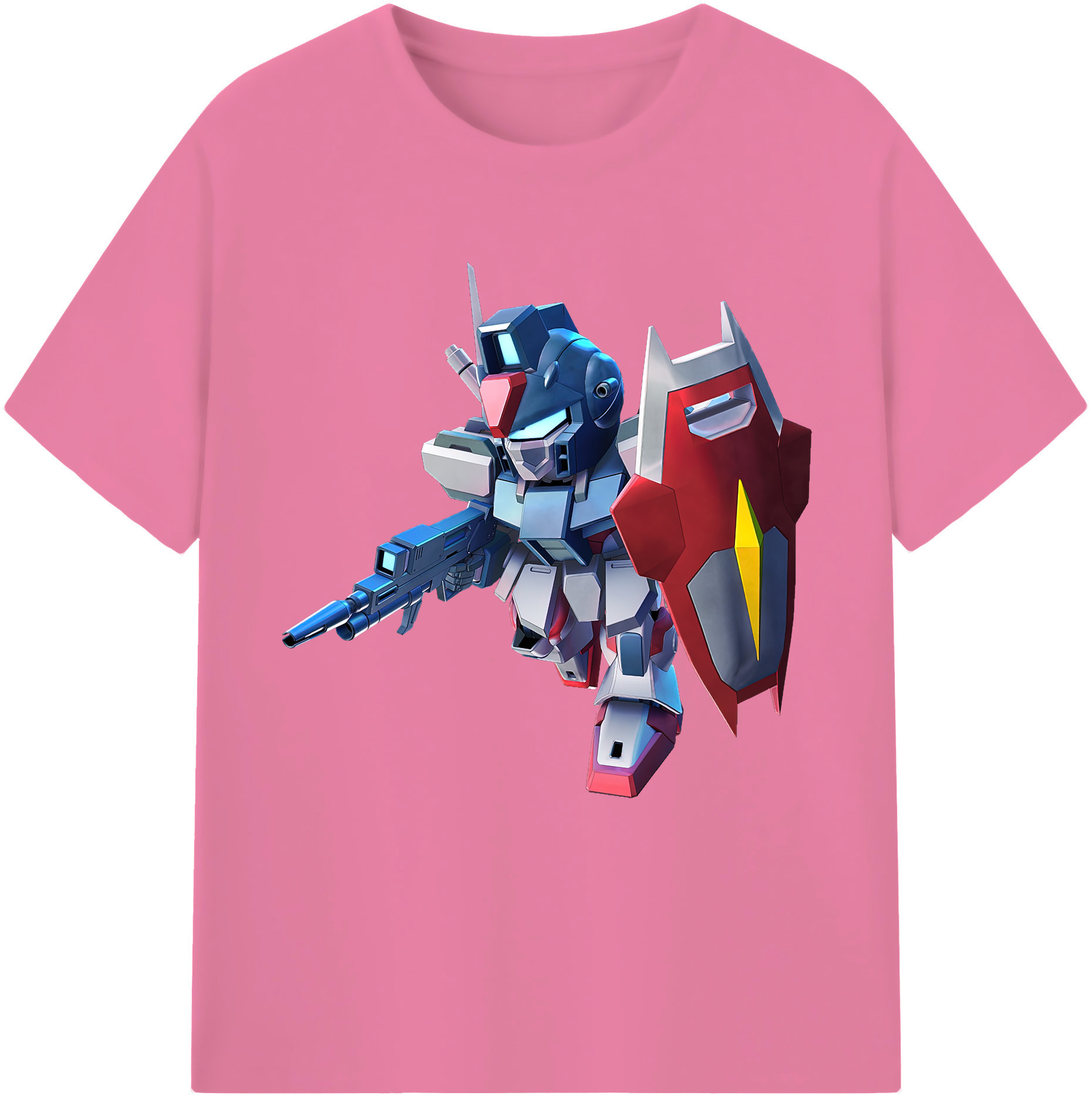 （画像用） 機動戦士ガンダム Mobile Suit Gundam 綿100％半袖Tシャツ（フロントプリント）